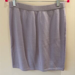 St. John Soft Purple Pencil Skirt